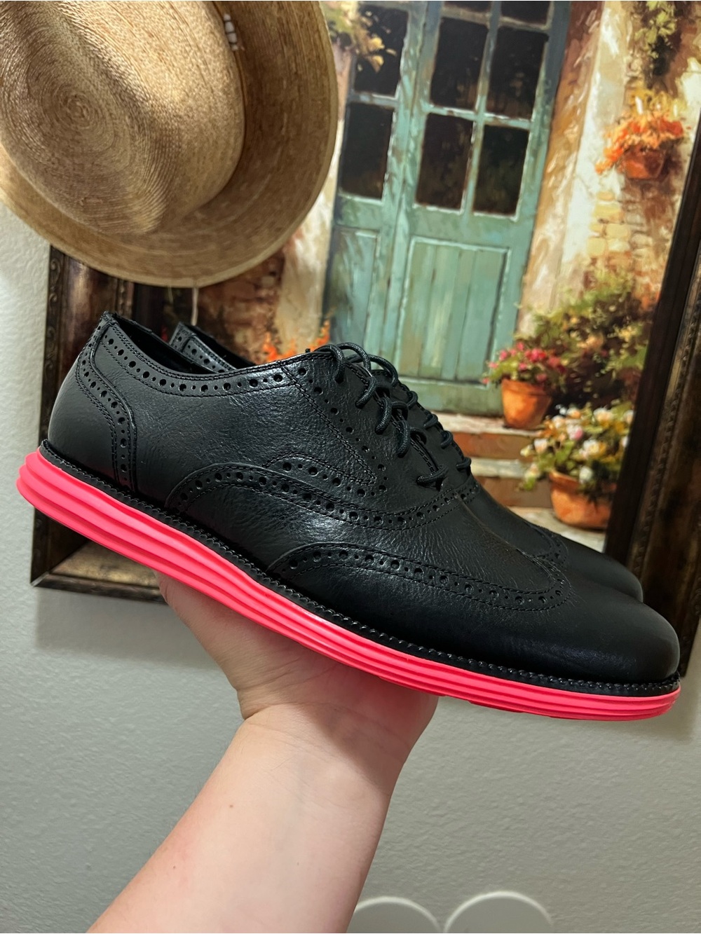 Cole Haan original Grand OS Wingtip Oxfords Classic Preppy Academia